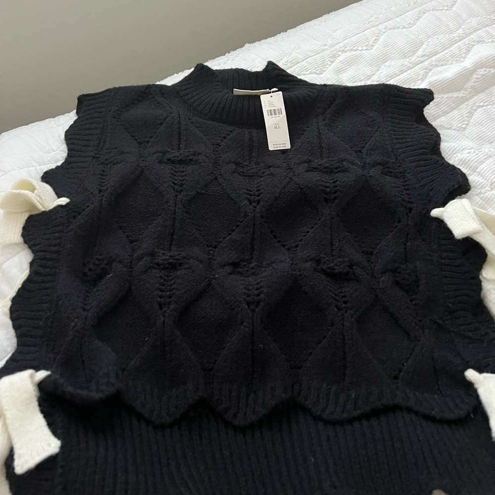 Maeve Knit Pullover Sweater One Size NWT